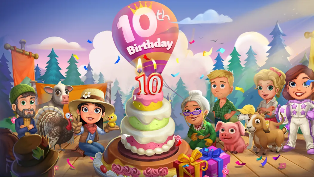 FarmVille 2: Country Escape (ФармВилл 2 С) [МОД: Бесконечные деньги, Монеты и Мега MOD] Screenshot 1