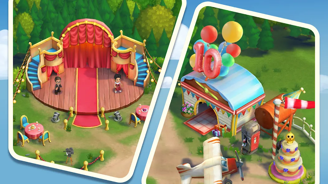 FarmVille 2: Country Escape (ФармВилл 2 С) [МОД: Бесконечные деньги, Монеты и Мега MOD] Screenshot 2