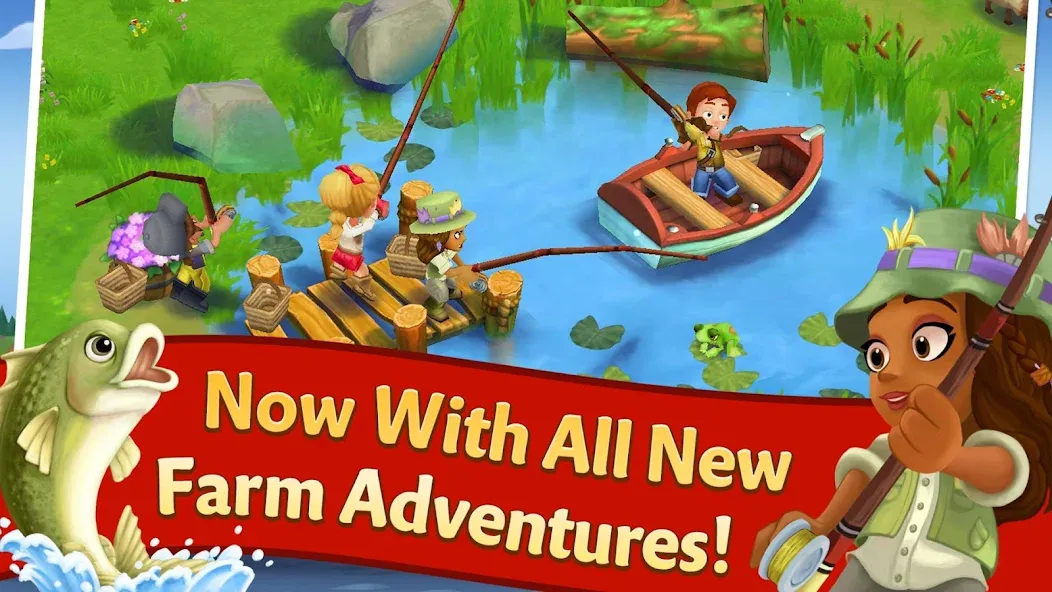 FarmVille 2: Country Escape (ФармВилл 2 С) [МОД: Бесконечные деньги, Монеты и Мега MOD] Screenshot 5