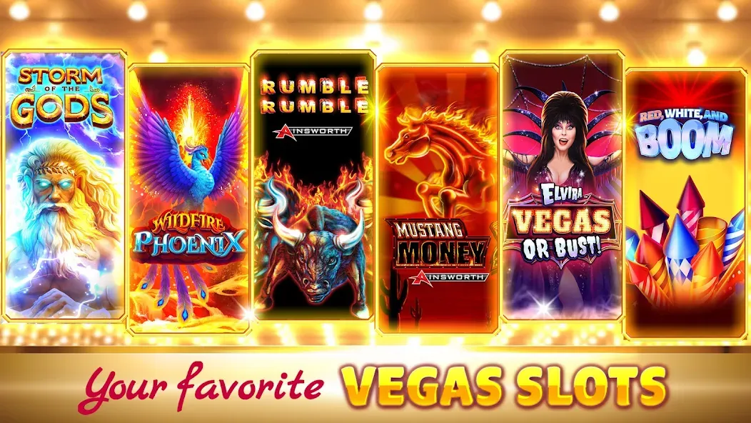 Hit it Rich! Casino Slots Game [МОД: Деньги, Монеты и Меню MOD] Screenshot 1