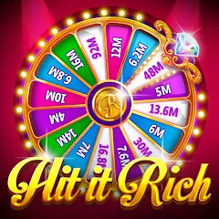 Скачать Hit it Rich! Casino Slots Game [МОД: Деньги, Монеты и Меню MOD] | Взлом Hit it Rich! Casino Slots Game на Андроид