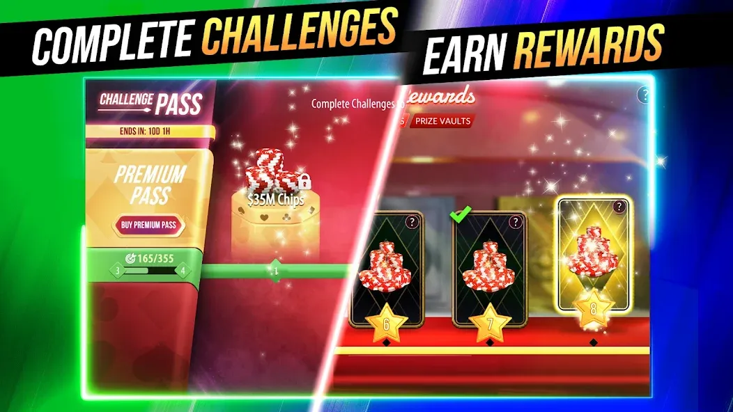 Zynga Poker ™ – Texas Holdem (Зинга Покер) [МОД: Много денег, Монет и Все открыто] Screenshot 5