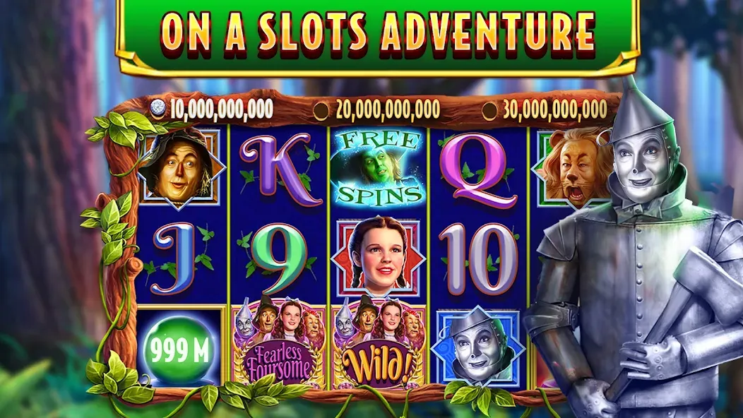 Wizard of Oz Slots Games (Волшебник из страны Оз игровой автомат) [МОД: Деньги, Монеты и Меню MOD] Screenshot 3