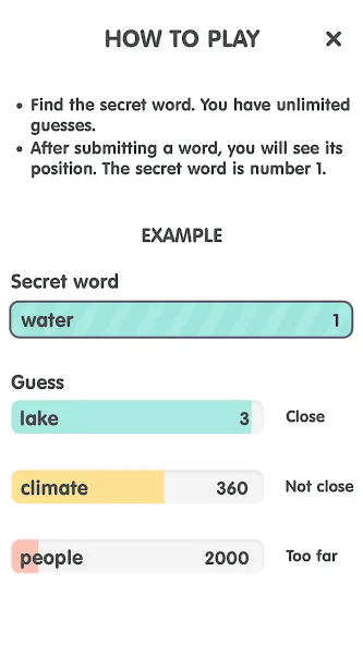Contexto: Popular Words Game (Контекст) [МОД: Много денег, Монет и Все открыто] Screenshot 5