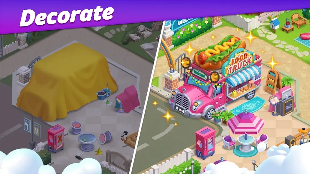 Restaurant Rescue - Food Games (Ресторанный спасатель) [МОД: Много монет, Открытые уровни и Мега MOD] Screenshot 3