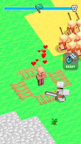 Craft Commander – Mine & Build (Крафт Коммандер) [МОД: Все открыто, Дополнительные деньги и Меню MOD] Screenshot 2