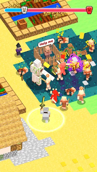 Craft Commander – Mine & Build (Крафт Коммандер) [МОД: Все открыто, Дополнительные деньги и Меню MOD] Screenshot 4