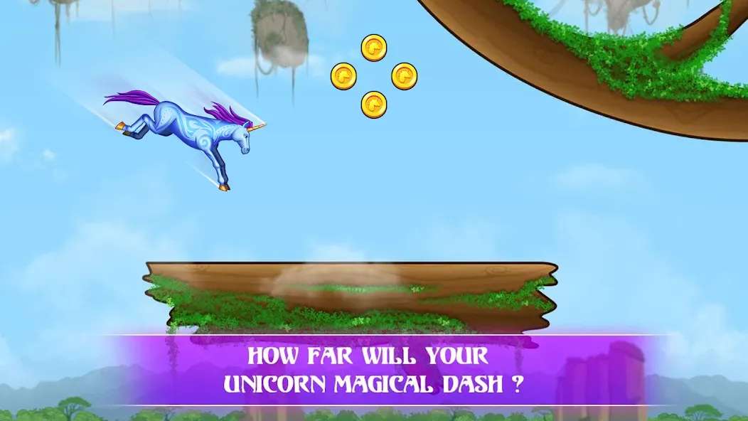 Unicorn Dash: Magical Run (Юникорн Дэш) [МОД: Бесконечные деньги, Монеты и Мега MOD] Screenshot 2
