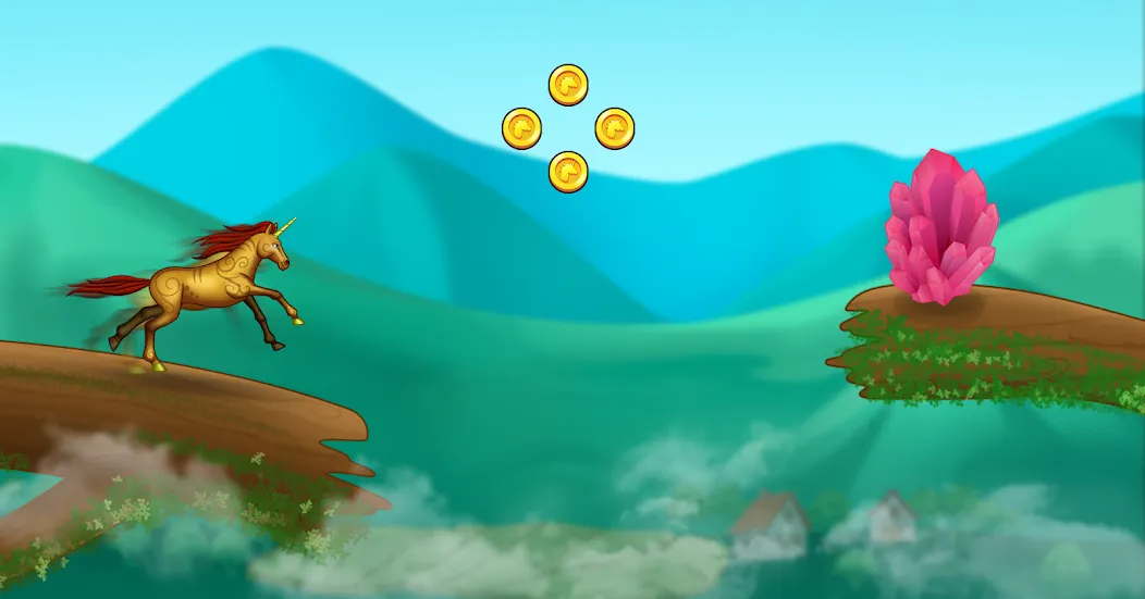 Unicorn Dash: Magical Run (Юникорн Дэш) [МОД: Бесконечные деньги, Монеты и Мега MOD] Screenshot 4