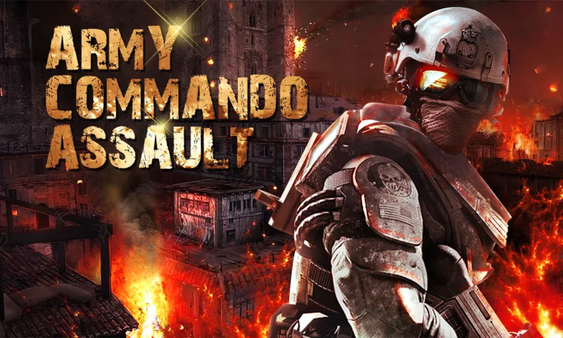 Army Commando Assault [МОД: Много монет, Открытые уровни и Мега MOD] Screenshot 1