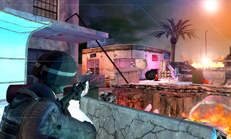 Army Commando Assault [МОД: Много монет, Открытые уровни и Мега MOD] Screenshot 3