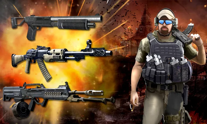 Army Commando Assault [МОД: Много монет, Открытые уровни и Мега MOD] Screenshot 4