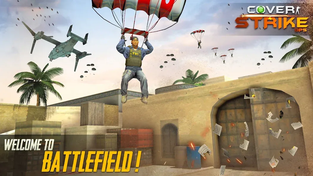 Cover Strike Ops FPS Gun Games [МОД: Деньги, Монеты и Меню MOD] Screenshot 5