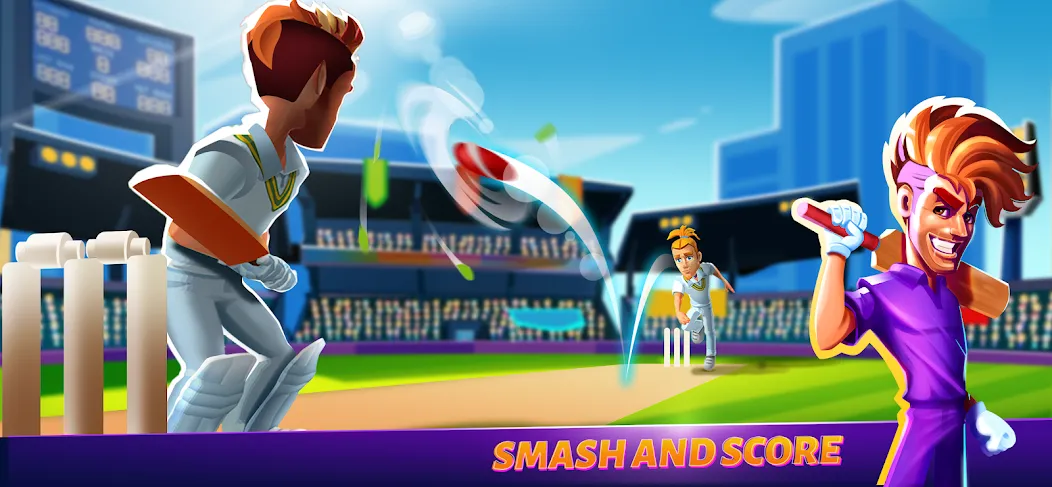 Hitwicket An Epic Cricket Game (Хитвикет) [МОД: Много монет, Открытые уровни и Мега MOD] Screenshot 2