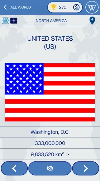The Flags of the World Quiz [МОД: Все открыто, Дополнительные деньги и Меню MOD] Screenshot 1