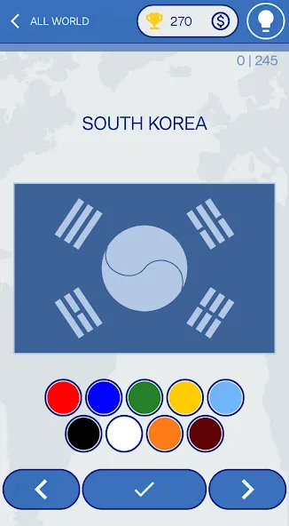 The Flags of the World Quiz [МОД: Все открыто, Дополнительные деньги и Меню MOD] Screenshot 2
