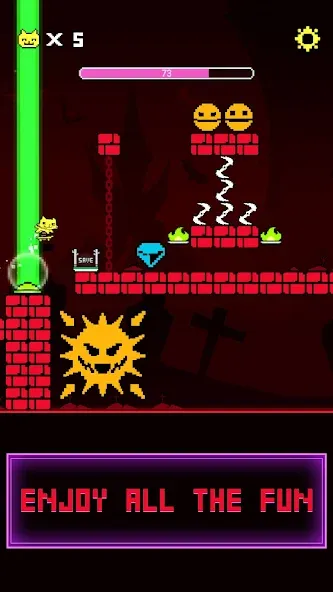 Underground Race - Arcade Game (Ритм Дэш) [МОД: Все открыто, Дополнительные деньги и Меню MOD] Screenshot 2