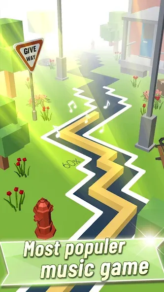 Music Line 2 [МОД: Много денег, Монет и Все открыто] Screenshot 1