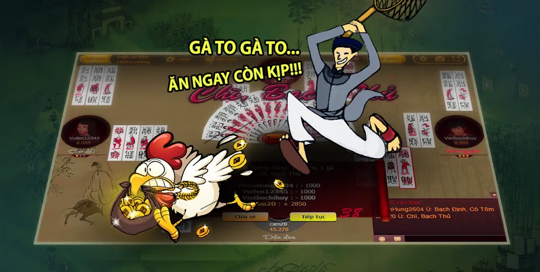 Chơi Đánh Chắn Online - An Nam [МОД: Бесконечные деньги, Монеты и Мега MOD] Screenshot 1