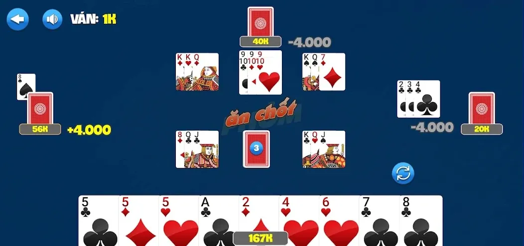 Phỏm [МОД: Много денег, Монет и Все открыто] Screenshot 5
