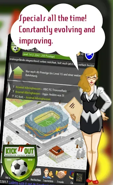 Kick it out 2024 (Кик ит аут 2023) [МОД: Бесконечные деньги, Монеты и Мега MOD] Screenshot 3