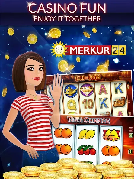 Merkur24 – Slots & Casino (Меркур24 Казино) [МОД: Деньги, Монеты и Меню MOD] Screenshot 5
