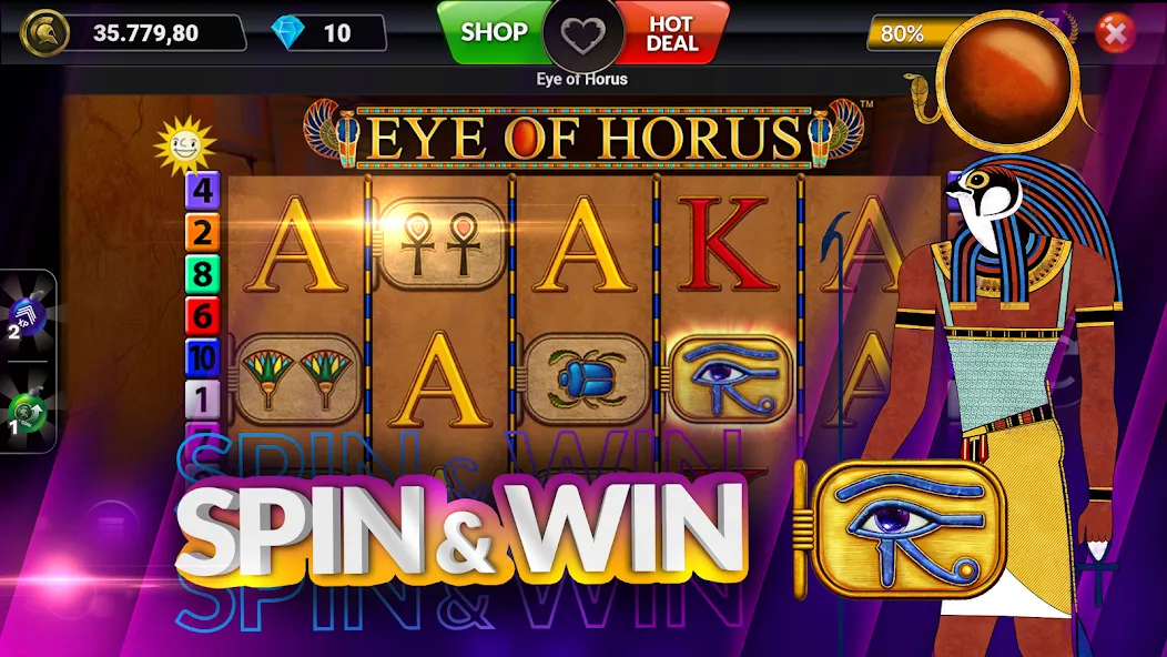 SpinArena Online Casino Slots (СпинАрена Онлайн Казино Слоты) [МОД: Все открыто, Дополнительные деньги и Меню MOD] Screenshot 2
