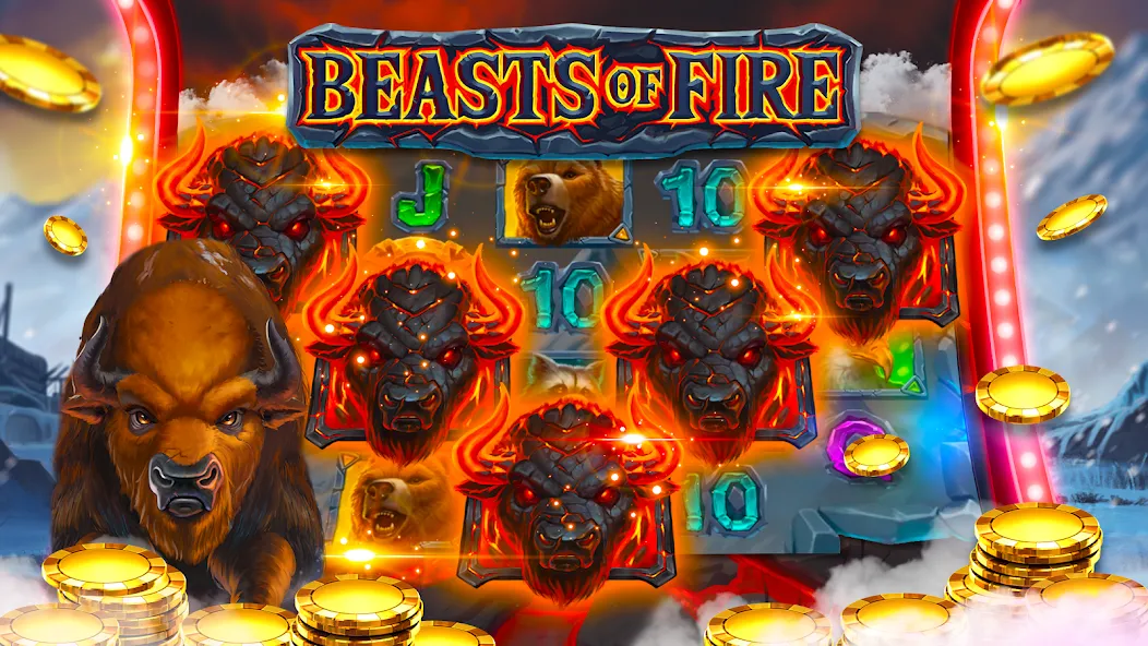 Epic Wilds (Jackpot) [МОД: Бесконечные деньги, Монеты и Мега MOD] Screenshot 2