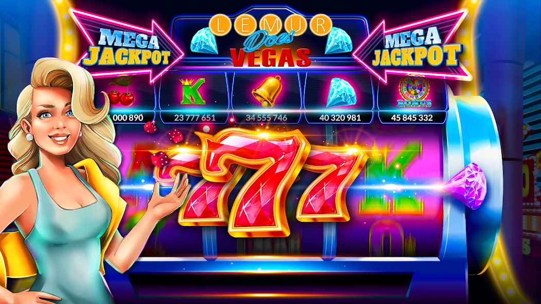 Mary Vegas - Slots & Casino (Мэри Вегас) [МОД: Меню, Бесконечные монеты и Открытые уровни] Screenshot 4