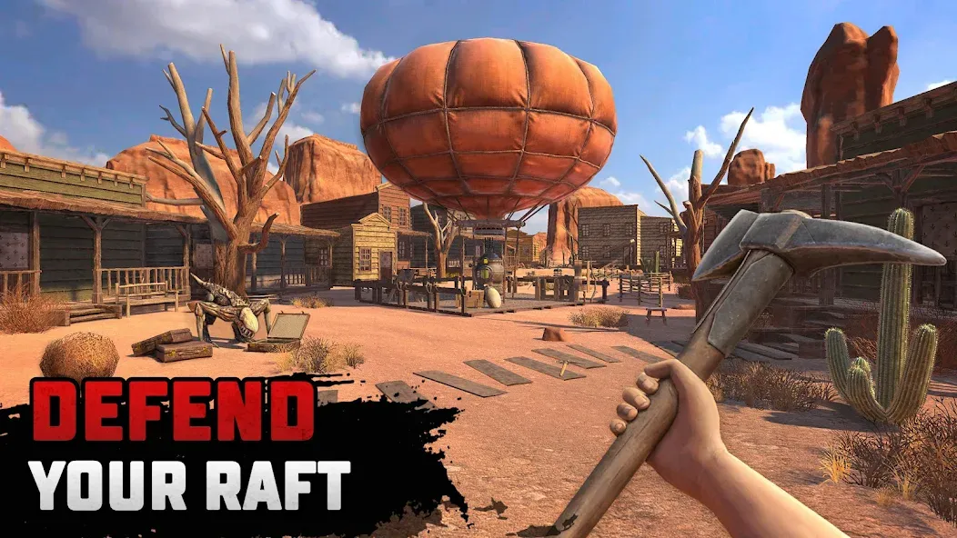 Raft® Survival: Desert Nomad (Рафт Сурвайвал) [МОД: Много монет, Открытые уровни и Мега MOD] Screenshot 3