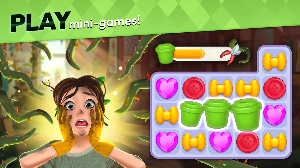 Makeover Match - Fashion Game (Мейковер Матч) [МОД: Много денег, Монет и Все открыто] Screenshot 3