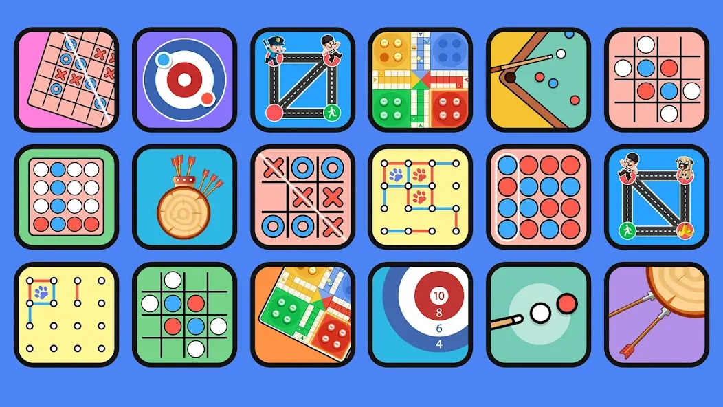 1V1 Board Games for Couples [МОД: Много денег, Монет и Все открыто] Screenshot 1