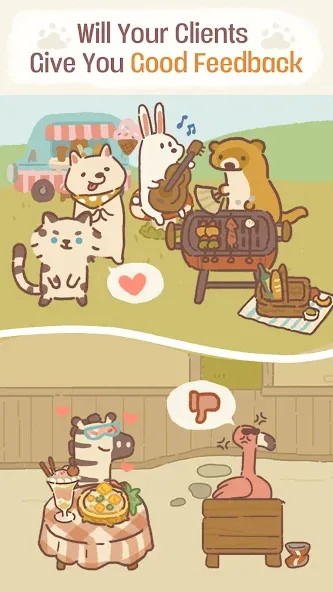 Animal Restaurant (Анимал Ресторан) [МОД: Много денег, Монет и Все открыто] Screenshot 4