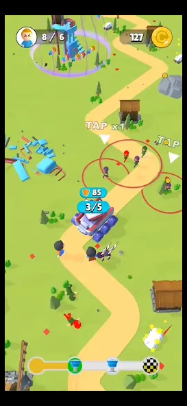 Troops Defence (Трупс Дефенс) [МОД: Много монет, Открытые уровни и Мега MOD] Screenshot 4