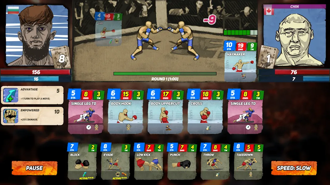 MMA Rivals (ММА Соперники) [МОД: Бесконечные деньги, Монеты и Мега MOD] Screenshot 2