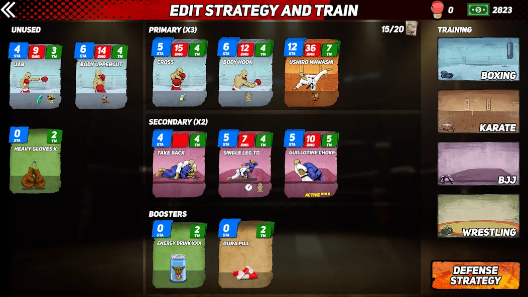 MMA Rivals (ММА Соперники) [МОД: Бесконечные деньги, Монеты и Мега MOD] Screenshot 3