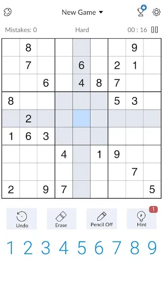 Sudoku - Classic Sudoku Puzzle [МОД: Меню, Бесконечные монеты и Открытые уровни] Screenshot 4
