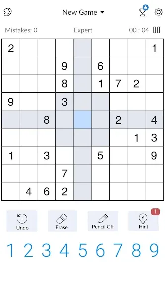 Sudoku - Classic Sudoku Puzzle [МОД: Меню, Бесконечные монеты и Открытые уровни] Screenshot 5