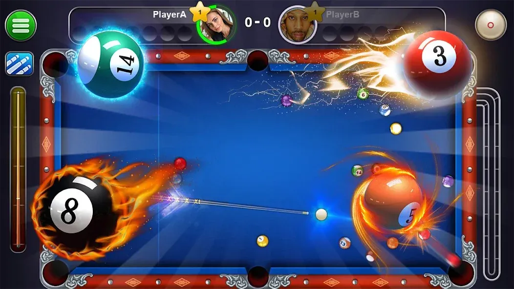 8 Ball Live - Billiards Games (Бол Лайв) [МОД: Деньги, Монеты и Меню MOD] Screenshot 3