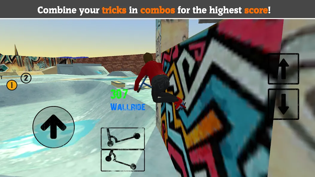 Scooter FE3D 2 (Скутер ФЭ3Д 2) [МОД: Много монет, Открытые уровни и Мега MOD] Screenshot 5