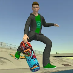 Скачать Skateboard FE3D 2 (Скейтборд 3D 2) [МОД: Все открыто, Дополнительные деньги и Меню MOD] | Взлом Skateboard FE3D 2 на Андроид