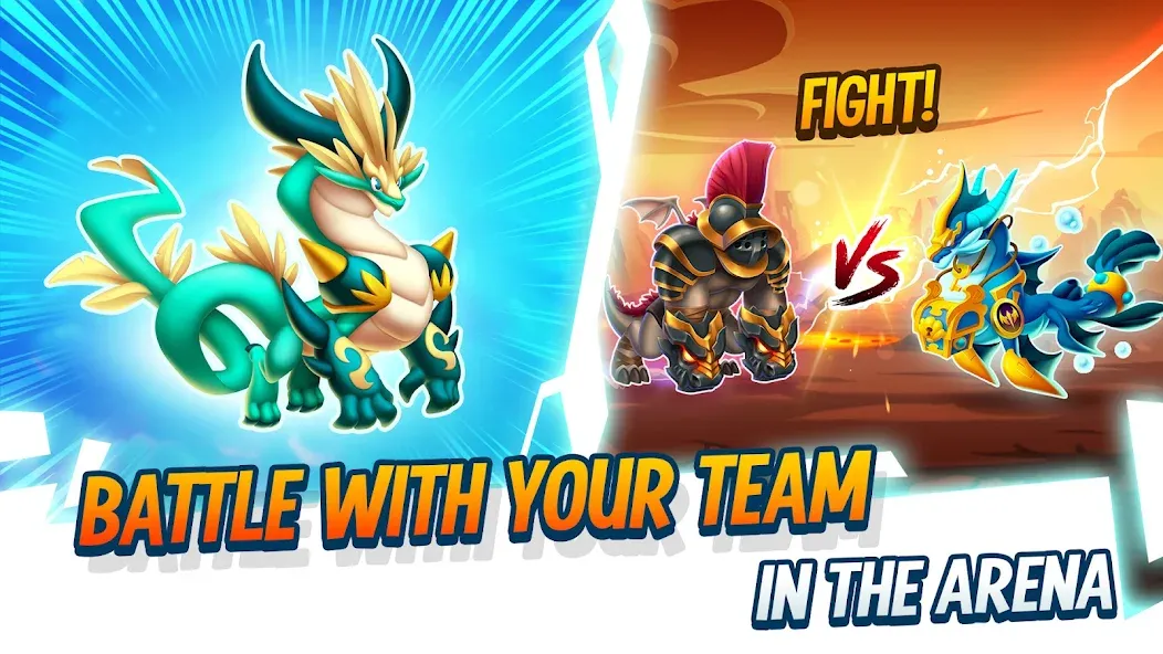 Dragon City: Mobile Adventure [МОД: Меню, Бесконечные монеты и Открытые уровни] Screenshot 2