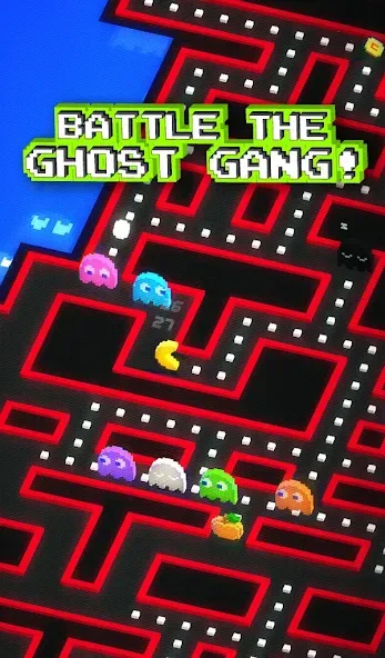 PAC-MAN 256 - Endless Maze (ПАК) [МОД: Бесконечные деньги, Монеты и Мега MOD] Screenshot 2
