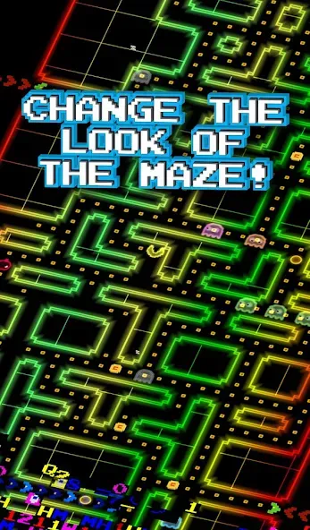 PAC-MAN 256 - Endless Maze (ПАК) [МОД: Бесконечные деньги, Монеты и Мега MOD] Screenshot 4