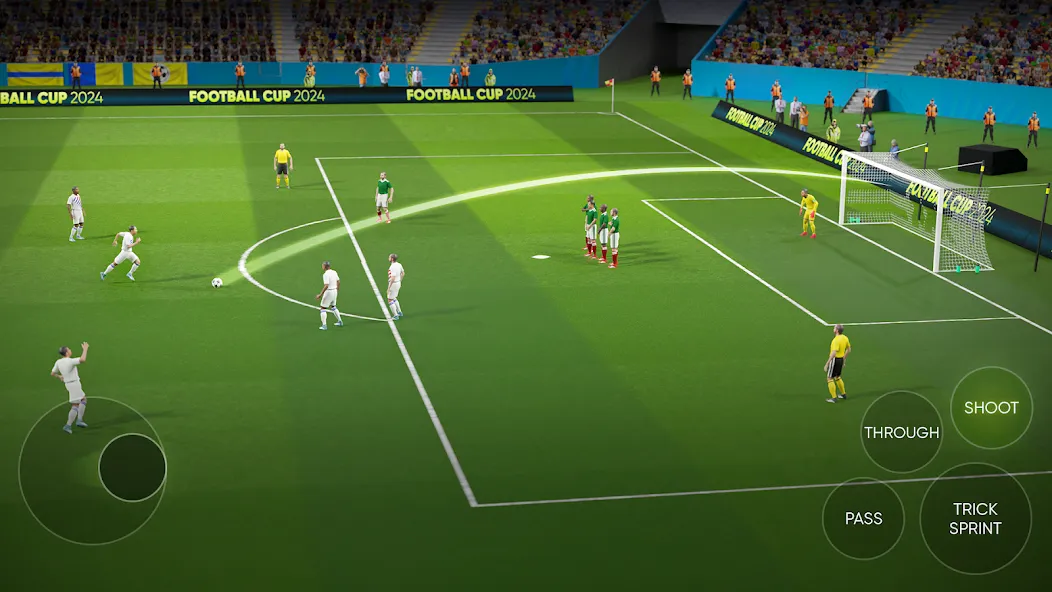 Soccer Cup 2024: Football Game (Футбольный кубок 2023) [МОД: Бесконечные деньги, Монеты и Мега MOD] Screenshot 5