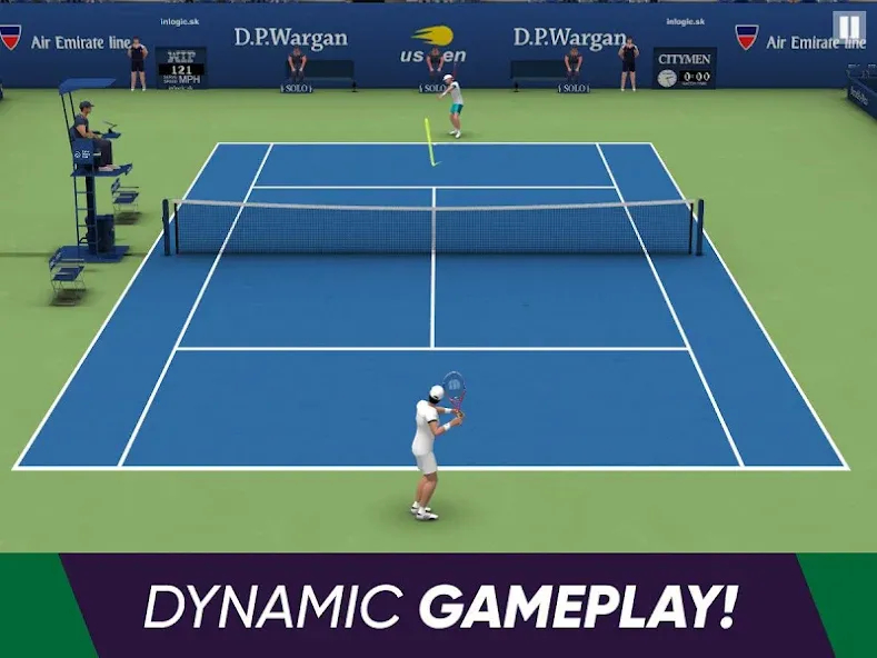 Tennis World Open 2024 - Sport (Теннис Ворлд Опен 2023) [МОД: Меню, Бесконечные монеты и Открытые уровни] Screenshot 4