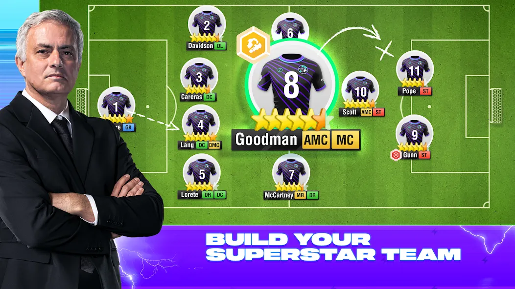Top Eleven Be a Soccer Manager (Топ Илевен Би Футбол Менеджер) [МОД: Все открыто, Дополнительные деньги и Меню MOD] Screenshot 3