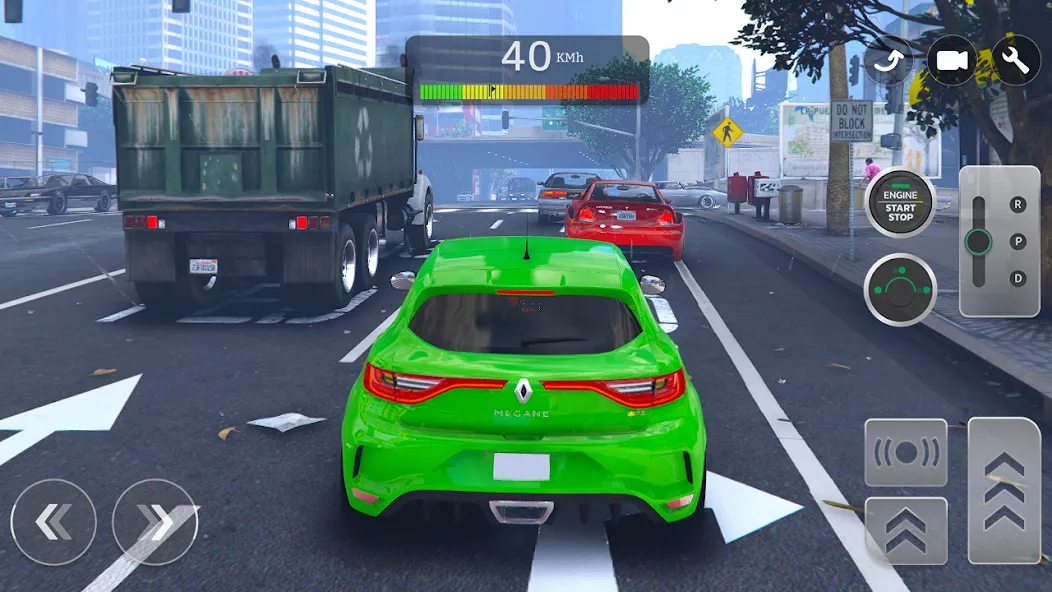 Renault Megane RS Simulator (Рено Меган  Симулятор) [МОД: Бесконечные деньги, Монеты и Мега MOD] Screenshot 4