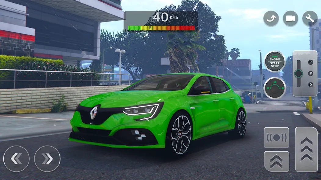 Renault Megane RS Simulator (Рено Меган  Симулятор) [МОД: Бесконечные деньги, Монеты и Мега MOD] Screenshot 5