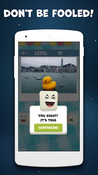 Real or Fake Test Quiz [МОД: Меню, Бесконечные монеты и Открытые уровни] Screenshot 3